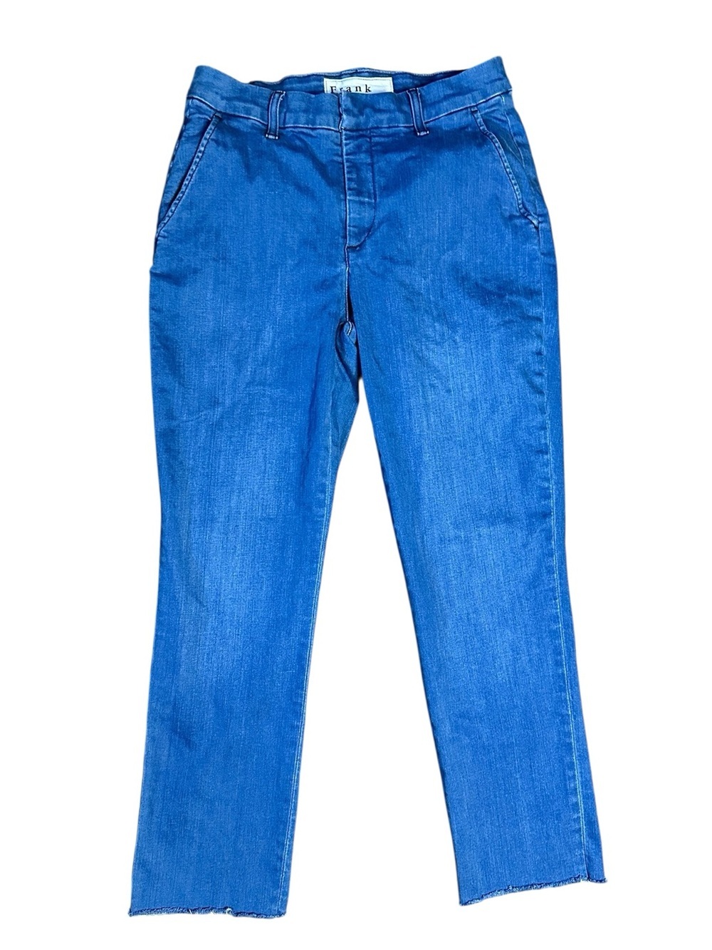 Frank & Eileen Wicklow Italian denim crop chinos 6 - Picture 2 of 7
